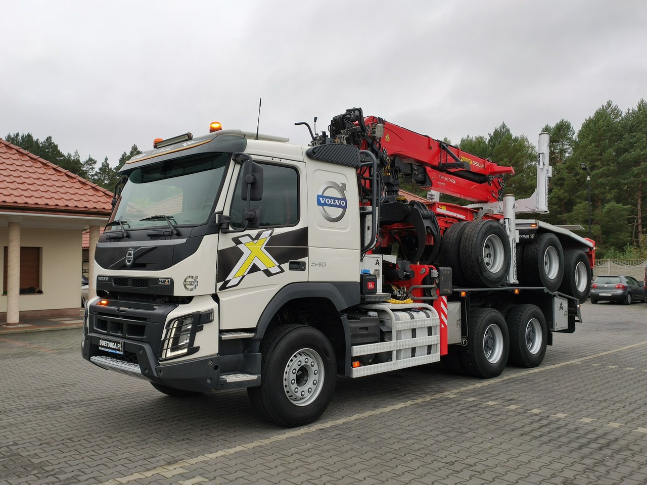 Volvo FMX 540 6x4 RETARDER PALFORET EPSILON S300L Do Drewna - Caminhão florestal: foto 4 Volvo FMX 540 6x4 RETARDER PALFORET EPSILON S300L Do Drewna - Caminhão florestal: foto 4