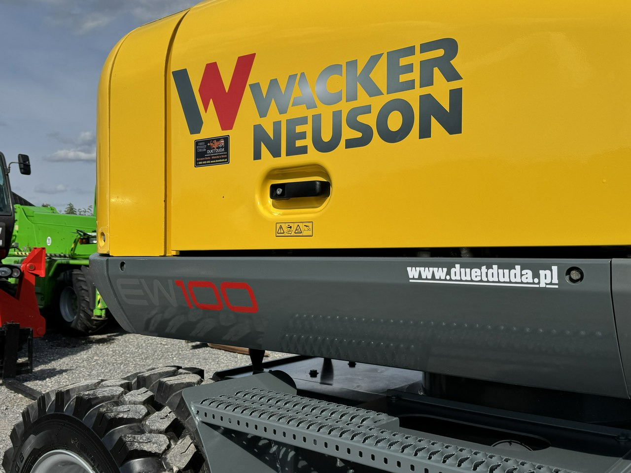 Escavadeira de rodas Wacker Neuson EW100 Pług + Podpory 10 ton Szybkozłącze Klimatyzacja: foto 23 Escavadeira de rodas Wacker Neuson EW100 Pług + Podpory 10 ton Szybkozłącze Klimatyzacja: foto 23