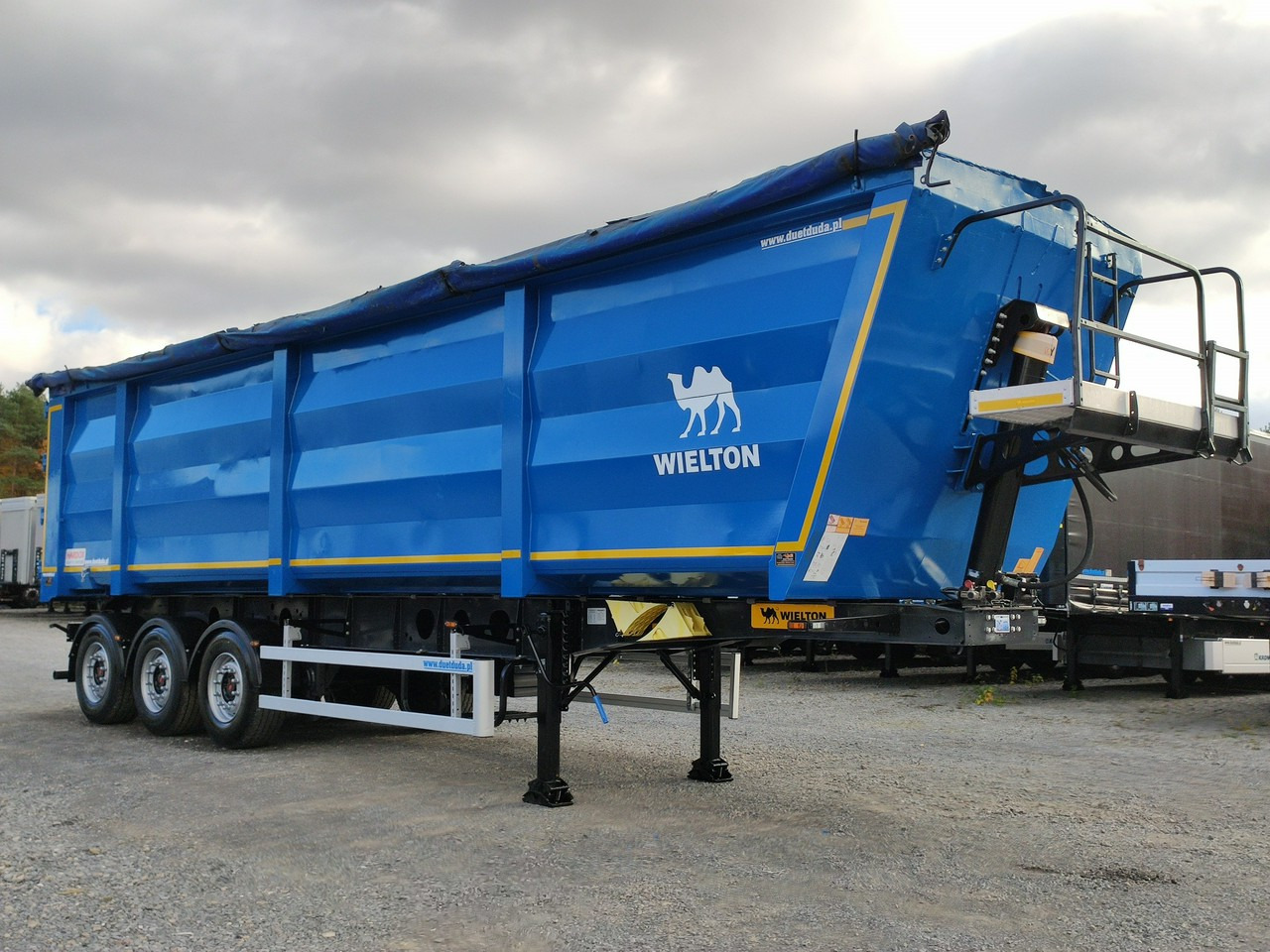 Wielton HARDOX STALOWA DO ZŁOMU 50m Oś Podnoszona Złomówka Super Stan - Semireboque basculante: foto 2 Wielton HARDOX STALOWA DO ZŁOMU 50m Oś Podnoszona Złomówka Super Stan - Semireboque basculante: foto 2