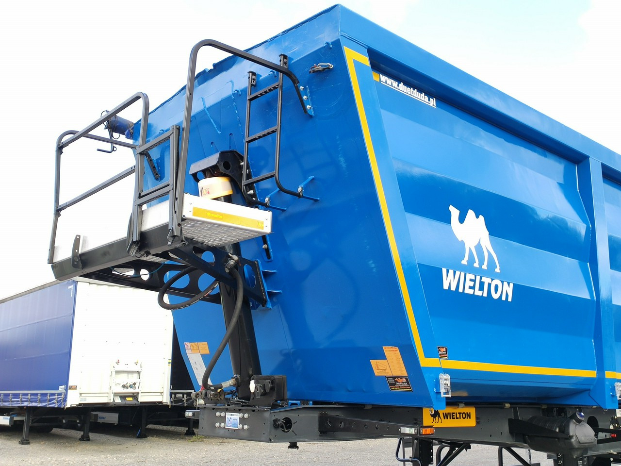 Wielton HARDOX STALOWA DO ZŁOMU 50m Oś Podnoszona Złomówka Super Stan - Semireboque basculante: foto 5 Wielton HARDOX STALOWA DO ZŁOMU 50m Oś Podnoszona Złomówka Super Stan - Semireboque basculante: foto 5