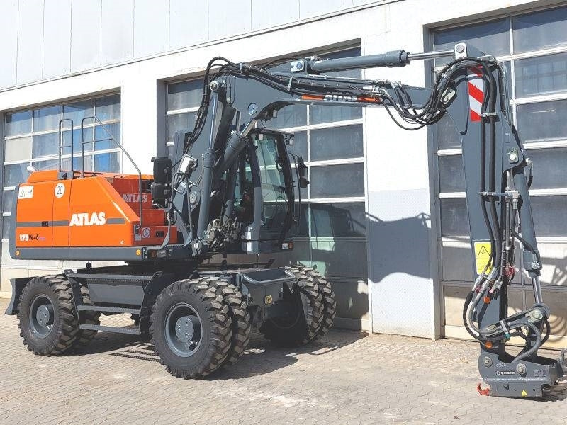 Atlas 175 W-6 - Escavadeira de rodas: foto 3 Atlas 175 W-6 - Escavadeira de rodas: foto 3