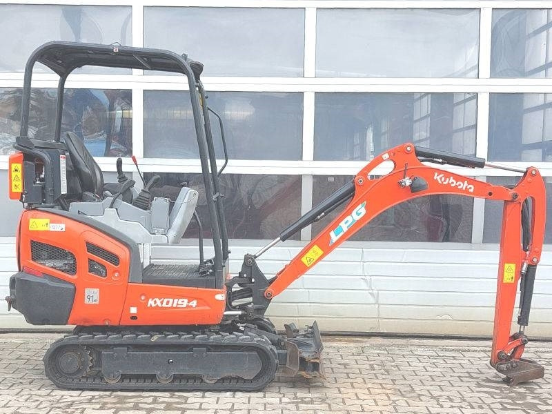 Kubota KX019-4 LPG - Mini escavadeira: foto 5 Kubota KX019-4 LPG - Mini escavadeira: foto 5
