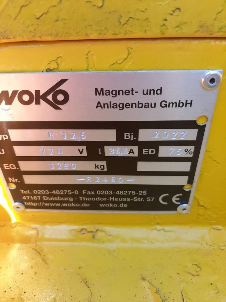 WOKO R12,5 - Placas vibratórias: foto 2 WOKO R12,5 - Placas vibratórias: foto 2