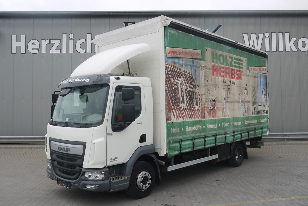 DAF LF 180 | Schiebegardine*11x Rungen*Kamera*Klima - Caminhão com lona: foto 1 DAF LF 180 | Schiebegardine*11x Rungen*Kamera*Klima - Caminhão com lona: foto 1