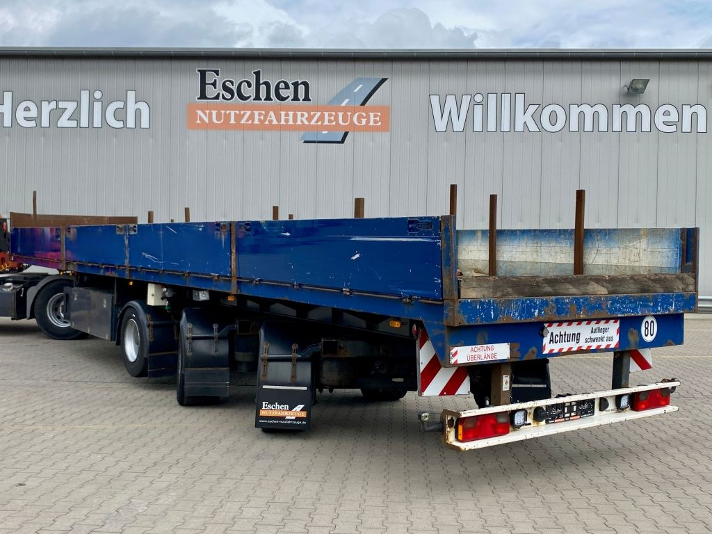 Janzen | ausziehbar*2+3 Achse gelenkt*Luft-Lift - Semi-reboque plataforma/ Caixa aberta: foto 3 Janzen | ausziehbar*2+3 Achse gelenkt*Luft-Lift - Semi-reboque plataforma/ Caixa aberta: foto 3