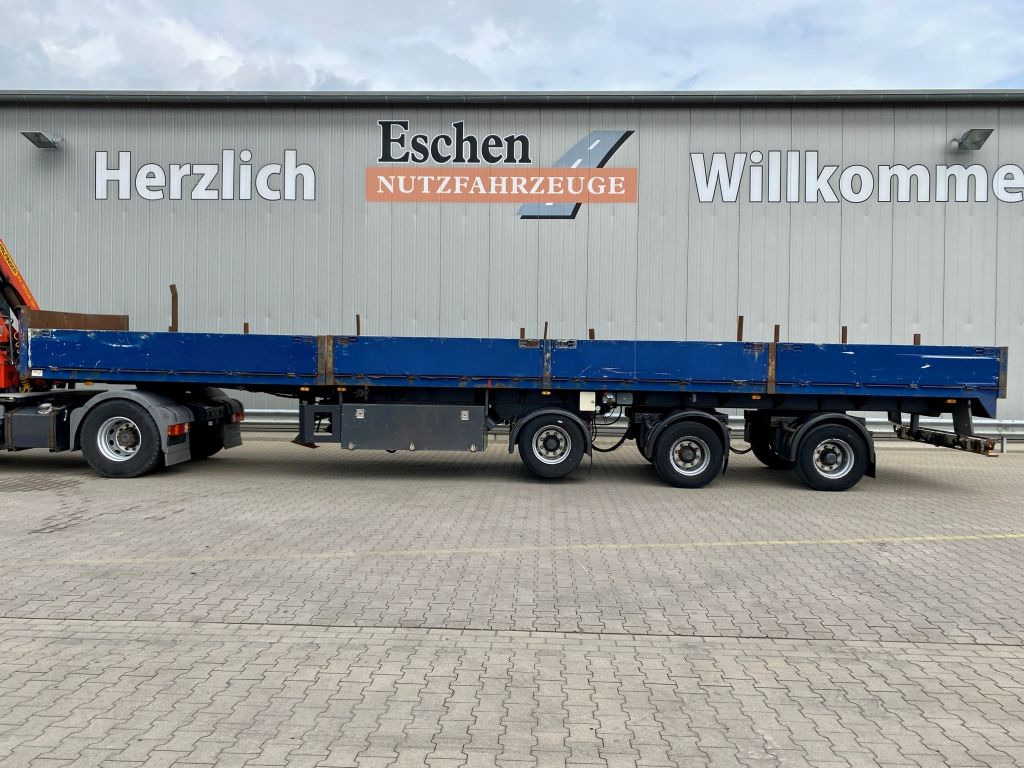 Janzen | ausziehbar*2+3 Achse gelenkt*Luft-Lift - Semi-reboque plataforma/ Caixa aberta: foto 2 Janzen | ausziehbar*2+3 Achse gelenkt*Luft-Lift - Semi-reboque plataforma/ Caixa aberta: foto 2