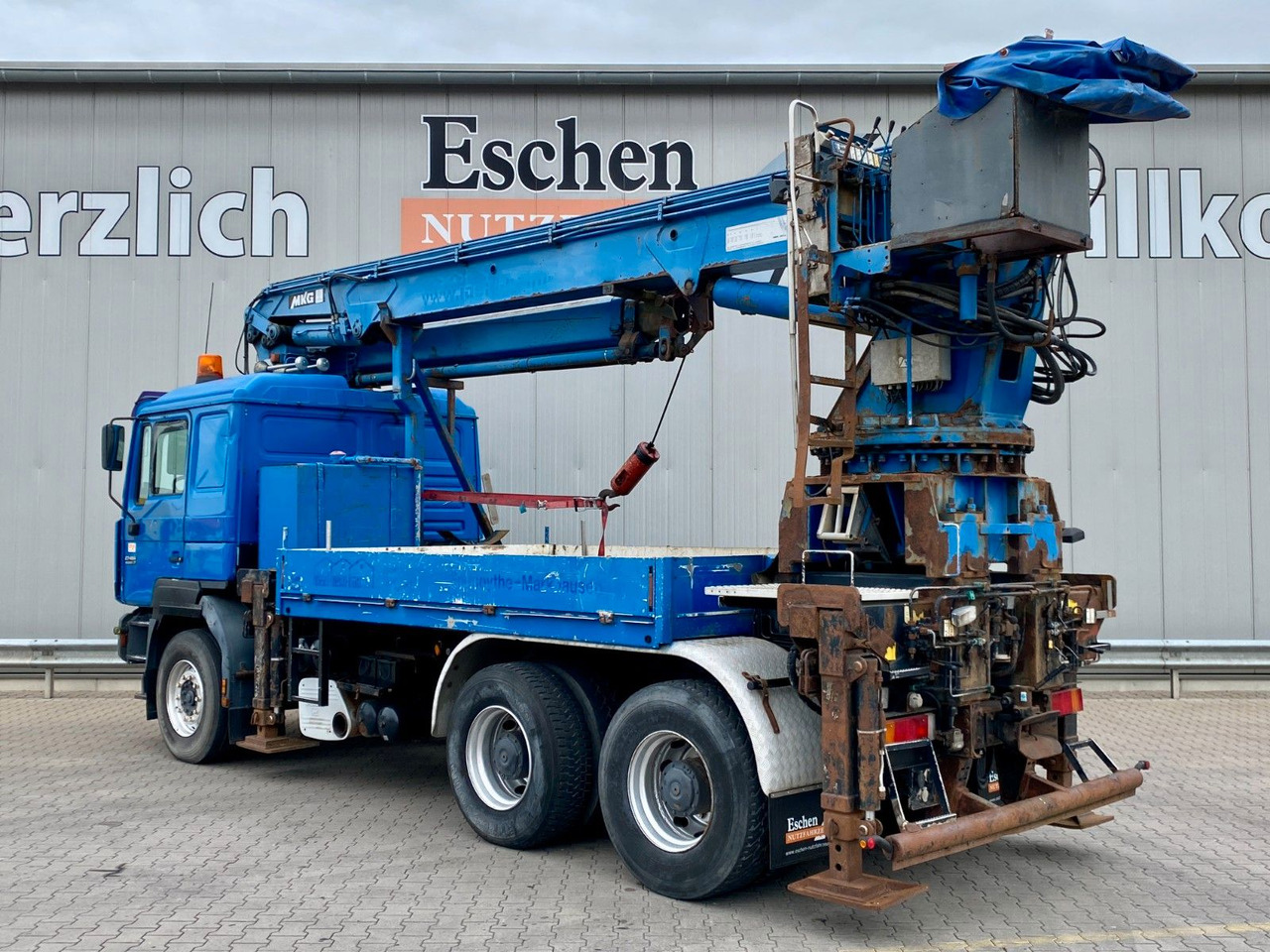 MAN 27.464 6x4 | MKG HMK 350a 2L*FUNK*Retarder*AHK MAN 27.464 6x4 | MKG HMK 350a 2L*FUNK*Retarder*AHK - Caminhão grua: foto 3 MAN 27.464 6x4 | MKG HMK 350a 2L*FUNK*Retarder*AHK MAN 27.464 6x4 | MKG HMK 350a 2L*FUNK*Retarder*AHK - Caminhão grua: foto 3