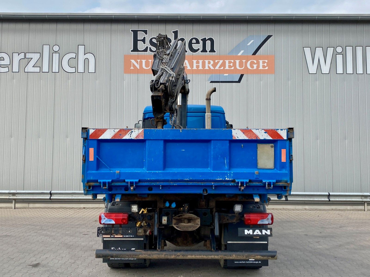 MAN TGA 18.360 4x4H BL*HIAB 122 BS-2*Dautel 3-Seiten - Caminhão basculante, Caminhão grua: foto 5 MAN TGA 18.360 4x4H BL*HIAB 122 BS-2*Dautel 3-Seiten - Caminhão basculante, Caminhão grua: foto 5