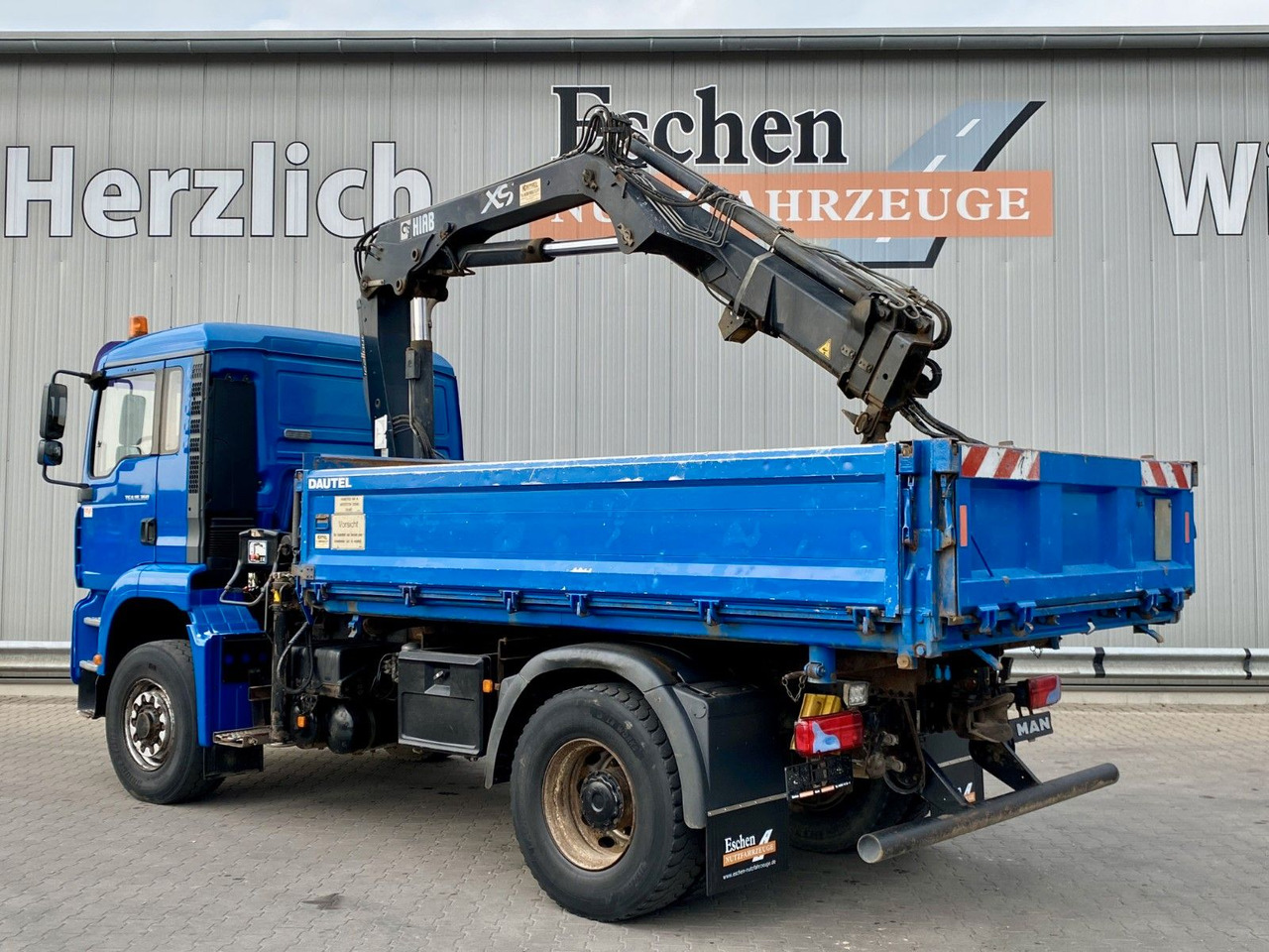 MAN TGA 18.360 4x4H BL Hiab Kran*Dautel Kipper*Klima - Caminhão basculante, Caminhão grua: foto 4 MAN TGA 18.360 4x4H BL Hiab Kran*Dautel Kipper*Klima - Caminhão basculante, Caminhão grua: foto 4