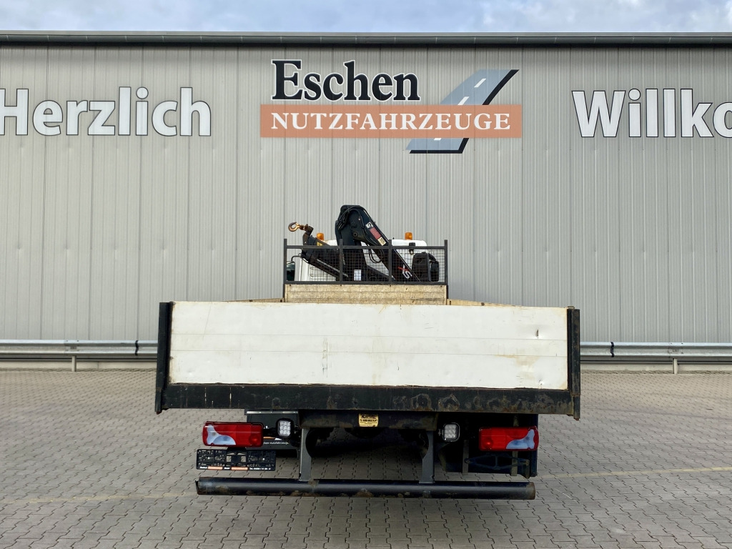 MAN TGL 12.220 4x2 BL / HIAB Faltkran - Camião de caixa aberta/ Plataforma, Caminhão grua: foto 4 MAN TGL 12.220 4x2 BL / HIAB Faltkran - Camião de caixa aberta/ Plataforma, Caminhão grua: foto 4