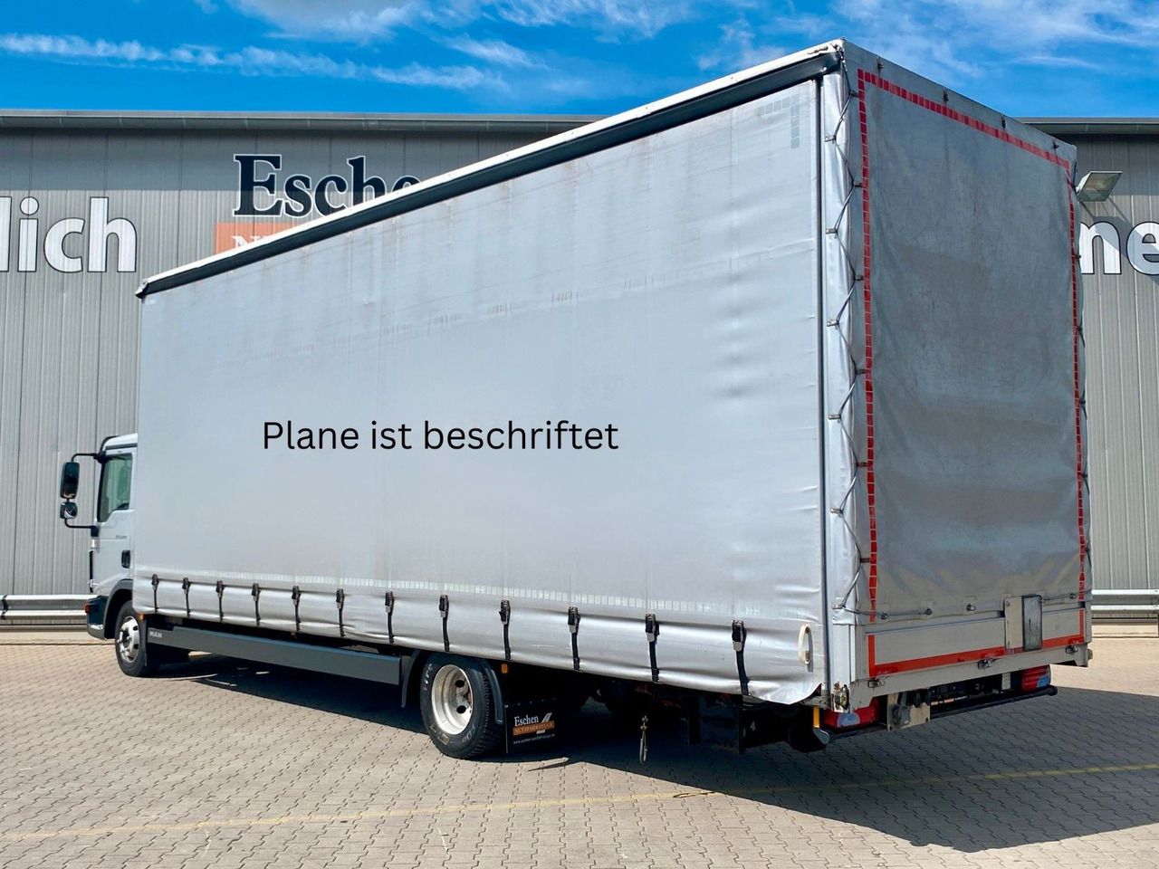 MAN TGL 8.220 I Pritsche Plane*Klima*2Tank*Automatik - Furgão de toldo: foto 3 MAN TGL 8.220 I Pritsche Plane*Klima*2Tank*Automatik - Furgão de toldo: foto 3