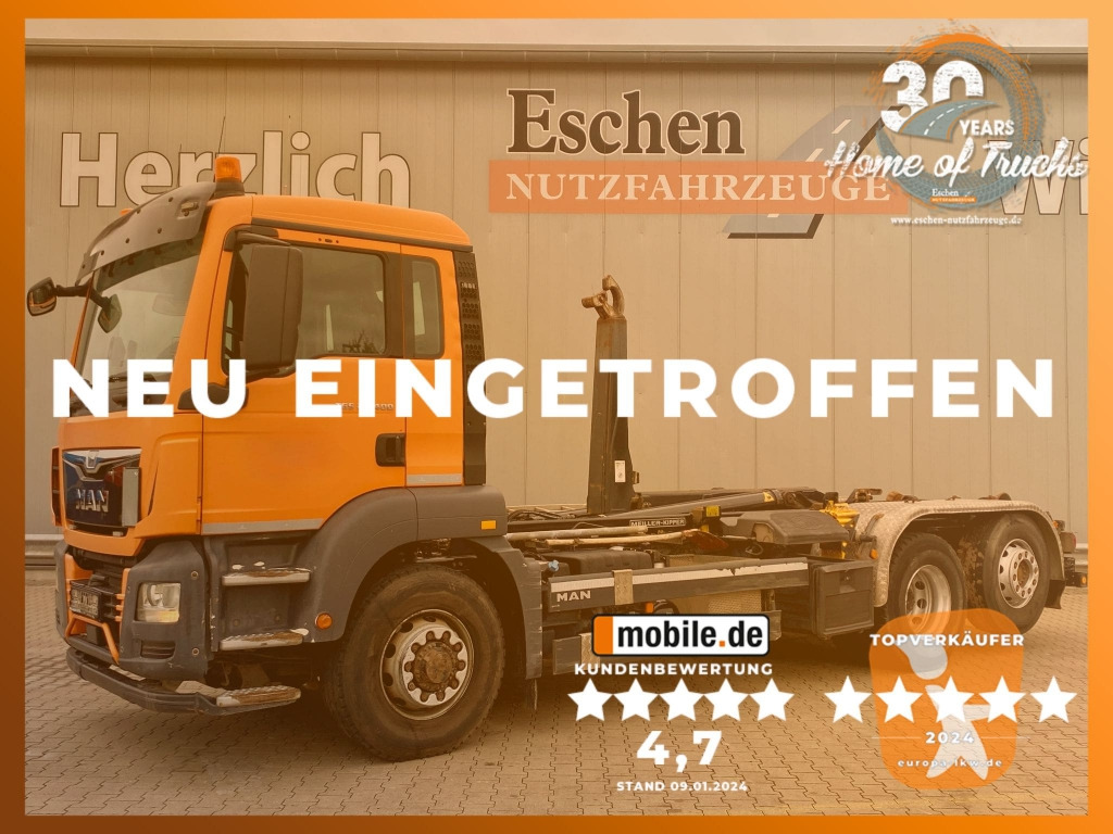 MAN TGS 26.400 6x4 H-4 BL - Caminhão polibenne: foto 1 MAN TGS 26.400 6x4 H-4 BL - Caminhão polibenne: foto 1