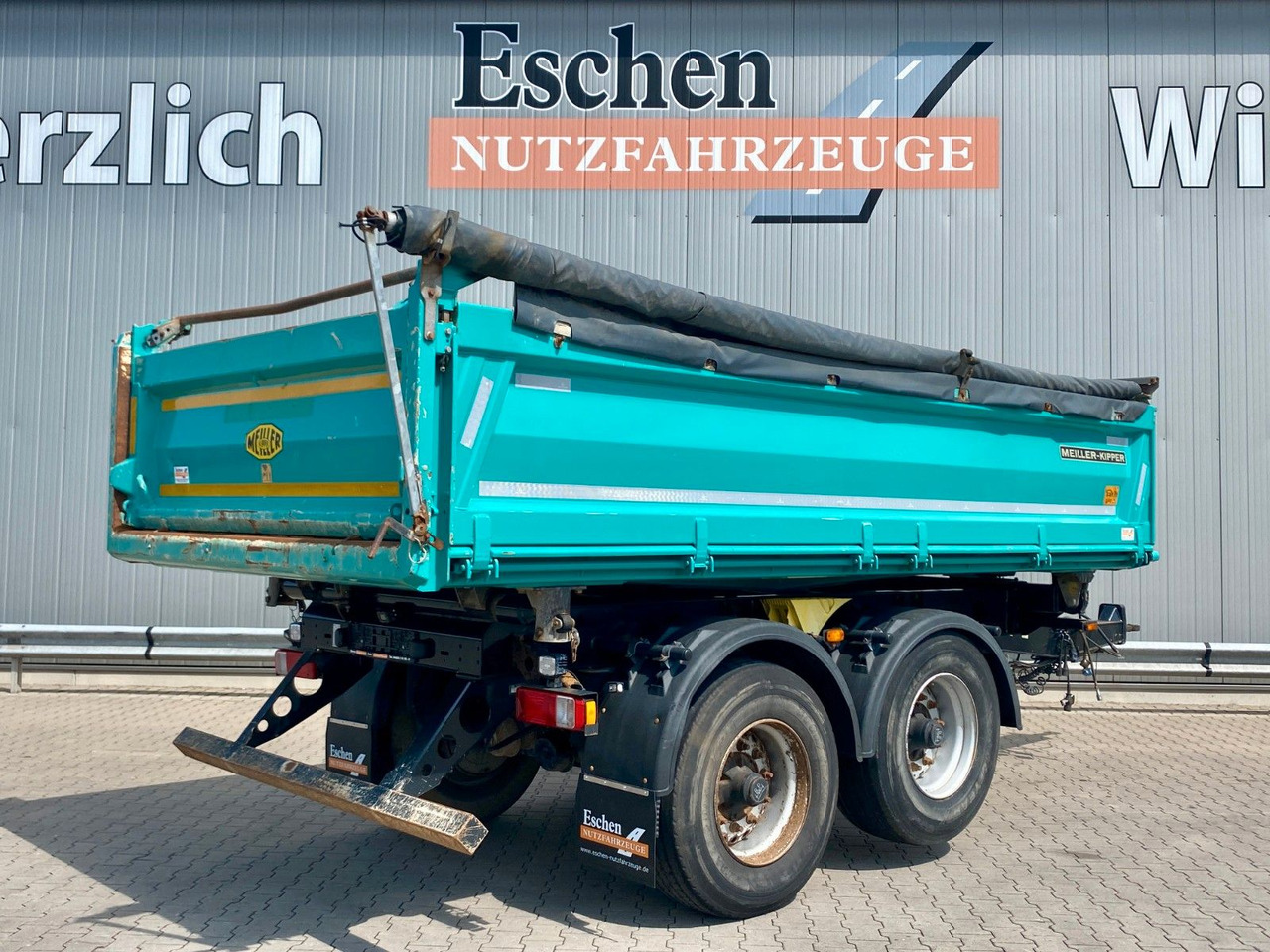 Meiller MZDA 18/23 | Bordmatik*Liftachse*Rollplane*BPW - Reboque basculante: foto 4 Meiller MZDA 18/23 | Bordmatik*Liftachse*Rollplane*BPW - Reboque basculante: foto 4