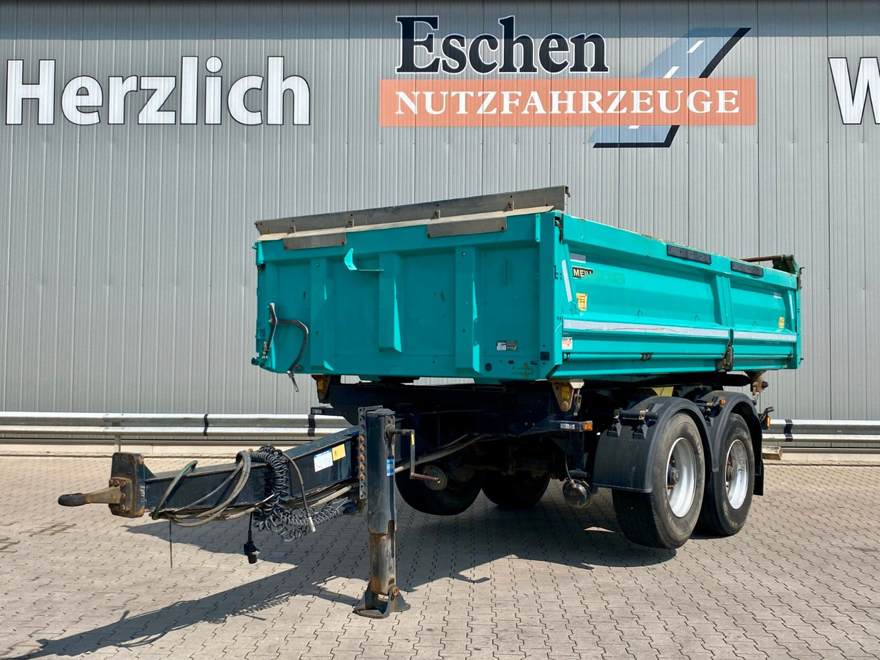 Meiller MZDA 18/23 | Bordmatik*Liftachse*Rollplane*BPW - Reboque basculante: foto 1 Meiller MZDA 18/23 | Bordmatik*Liftachse*Rollplane*BPW - Reboque basculante: foto 1