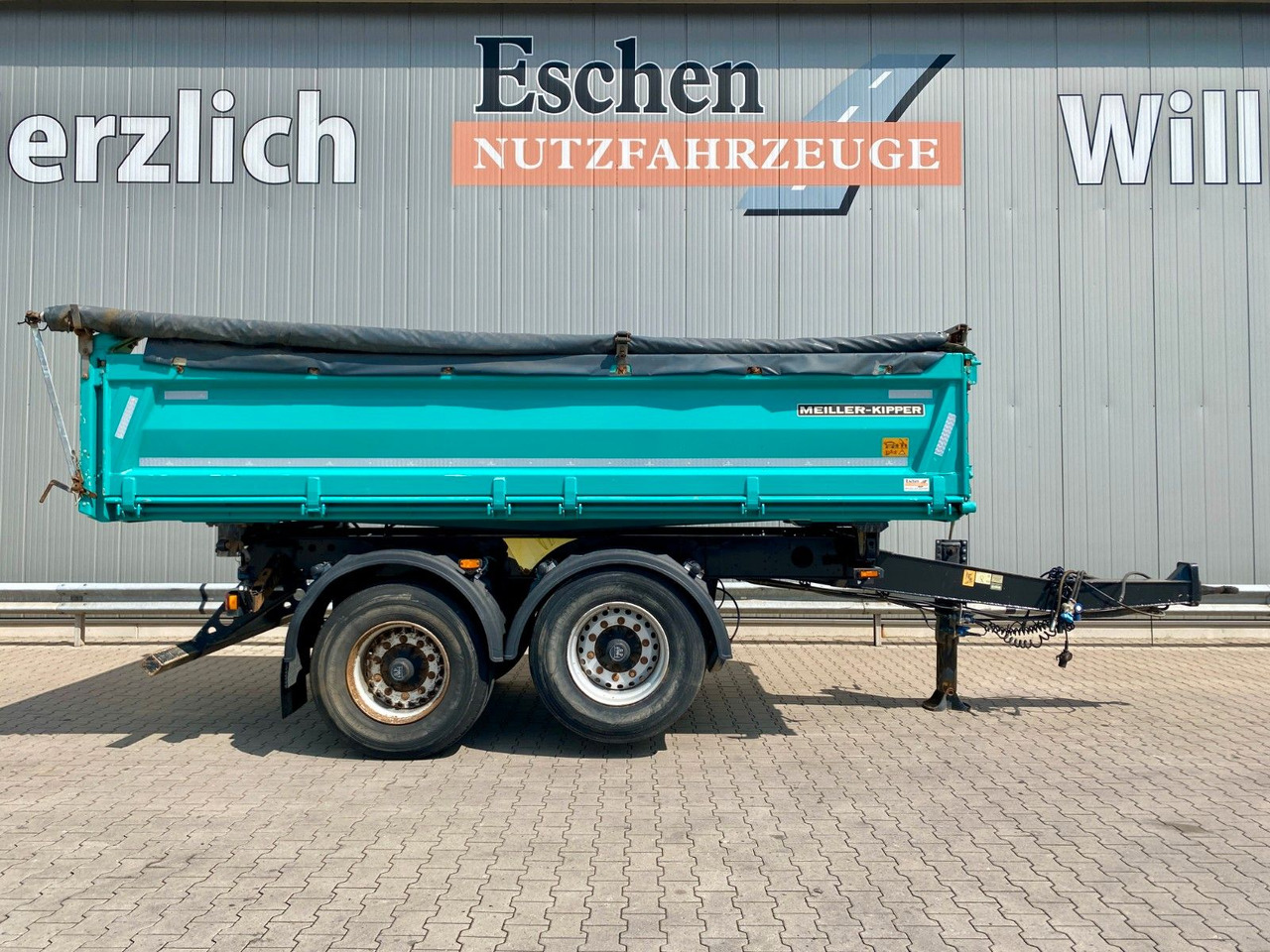 Meiller MZDA 18/23 | Bordmatik*Liftachse*Rollplane*BPW - Reboque basculante: foto 5 Meiller MZDA 18/23 | Bordmatik*Liftachse*Rollplane*BPW - Reboque basculante: foto 5