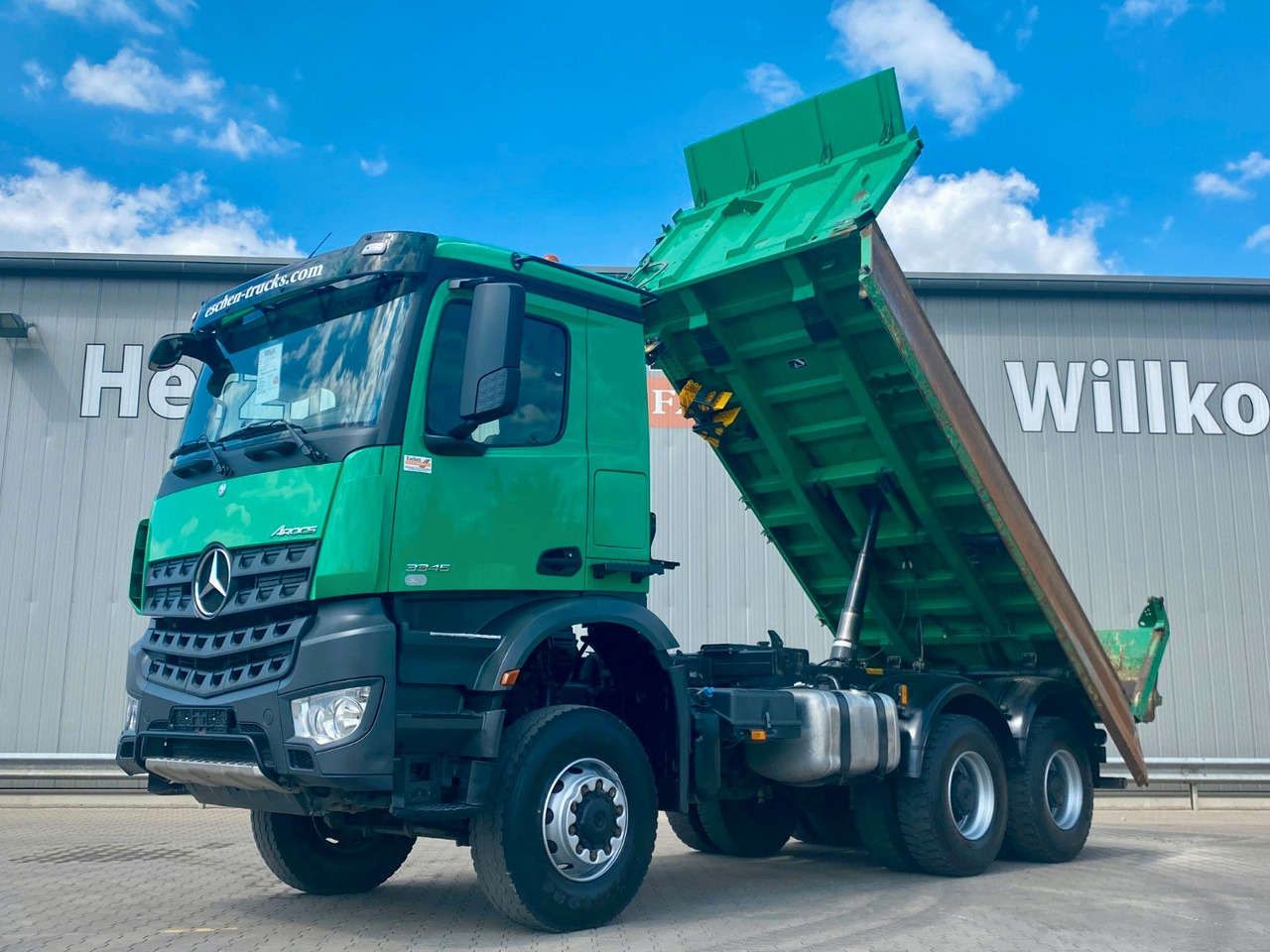 Mercedes-Benz 3345 Arocs 6x6 | MEILLER*Bordmatik*AHK*Blatt*AC - Caminhão basculante: foto 2 Mercedes-Benz 3345 Arocs 6x6 | MEILLER*Bordmatik*AHK*Blatt*AC - Caminhão basculante: foto 2