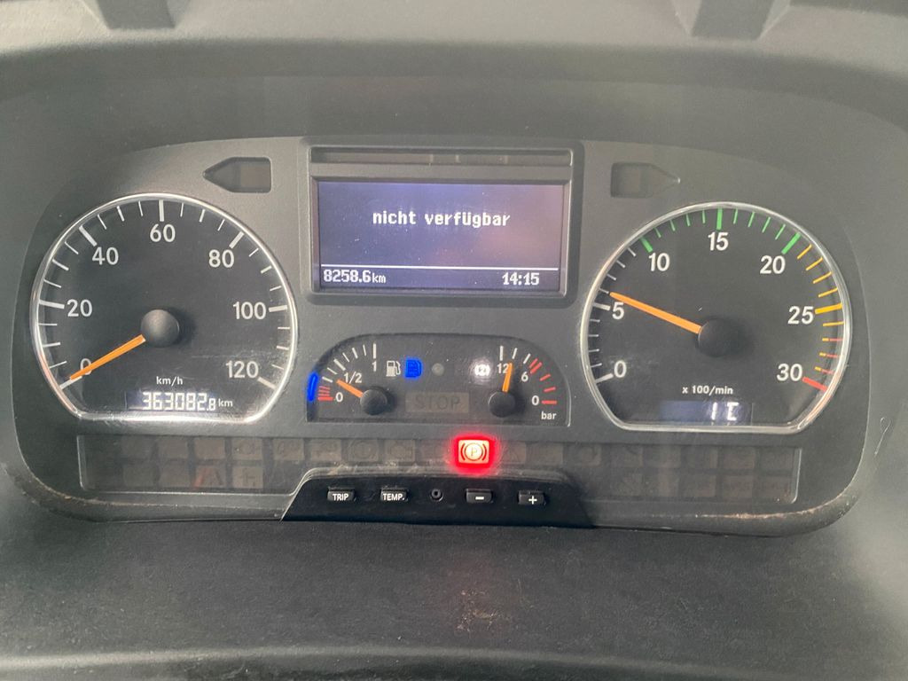 Camião de caixa aberta/ Plataforma Mercedes-Benz Axor 1829 LL  6,55m Pritsche*6 Sitze*Klima*AHK: foto 16