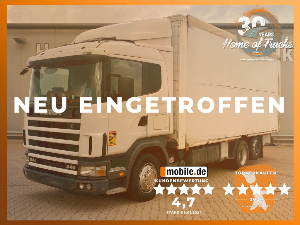 Scania 114 G 340 / 6x2 BL - Caminhão com lona: foto 1 Scania 114 G 340 / 6x2 BL - Caminhão com lona: foto 1