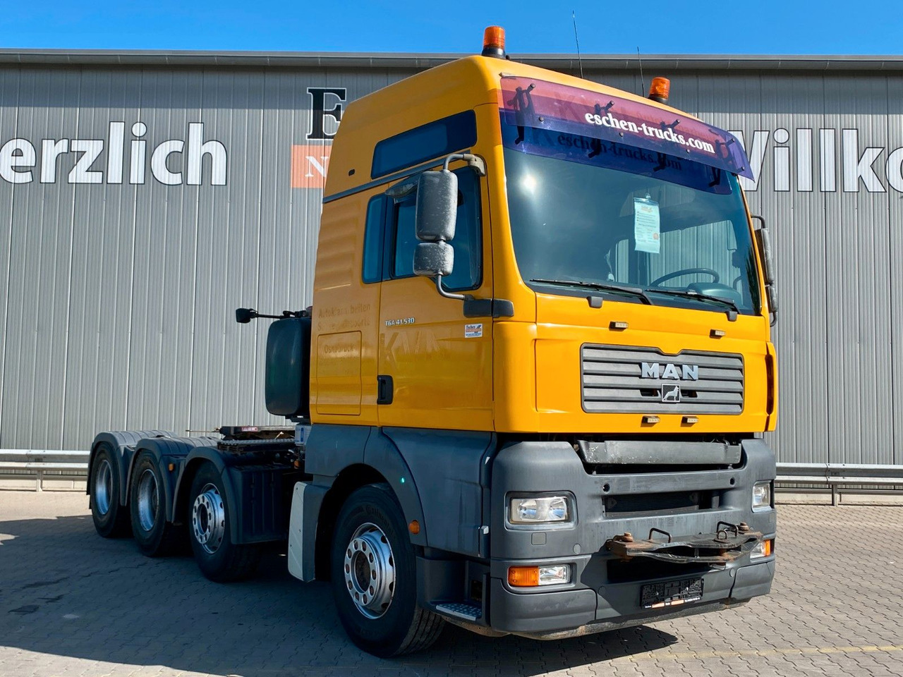 Tractor MAN TGA 41.530 8x4/4 BLS | XXL*Wandler*Hydraulik*AC: foto 7