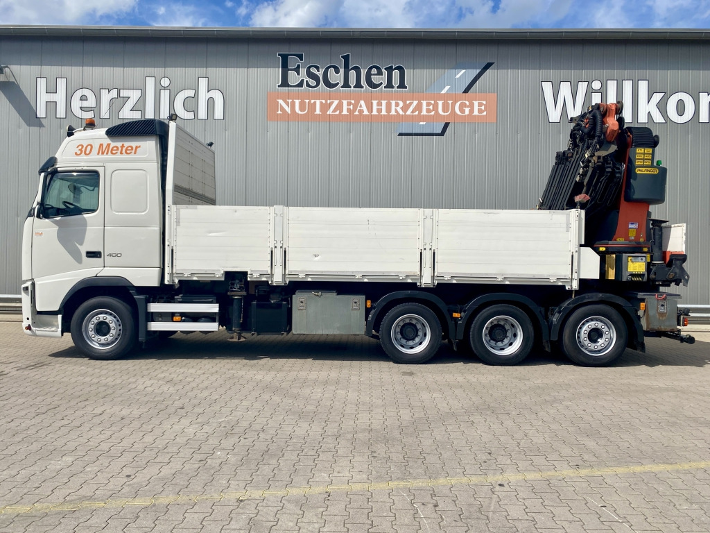 Volvo FH 460 8x4 / Palfinger PK 53002 SHF Kran - Camião de caixa aberta/ Plataforma, Caminhão grua: foto 2 Volvo FH 460 8x4 / Palfinger PK 53002 SHF Kran - Camião de caixa aberta/ Plataforma, Caminhão grua: foto 2