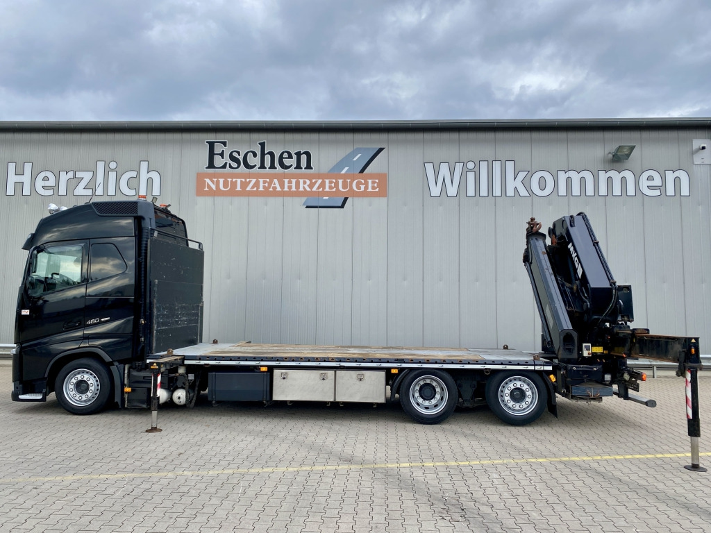 Volvo FH 460 / MKG HLK 531 HPa6 Kran - Camião de caixa aberta/ Plataforma, Caminhão grua: foto 2 Volvo FH 460 / MKG HLK 531 HPa6 Kran - Camião de caixa aberta/ Plataforma, Caminhão grua: foto 2