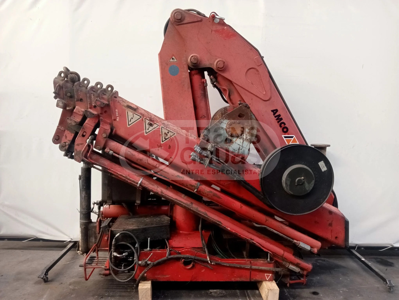 Grúa hidráulica Amco Veba 814 4S - Grua para caminhão: foto 1 Grúa hidráulica Amco Veba 814 4S - Grua para caminhão: foto 1