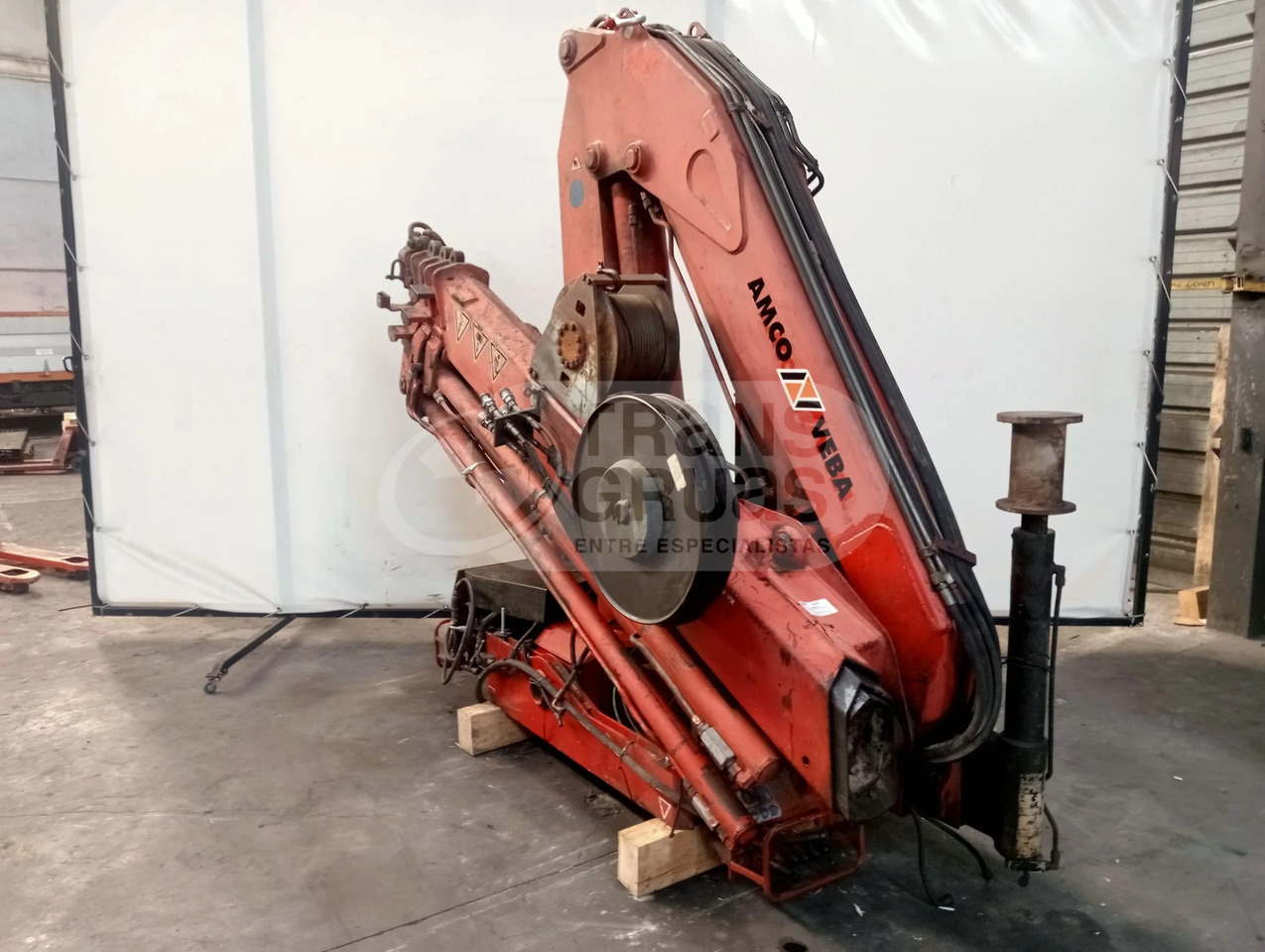Grúa hidráulica Amco Veba 814 4S - Grua para caminhão: foto 2 Grúa hidráulica Amco Veba 814 4S - Grua para caminhão: foto 2