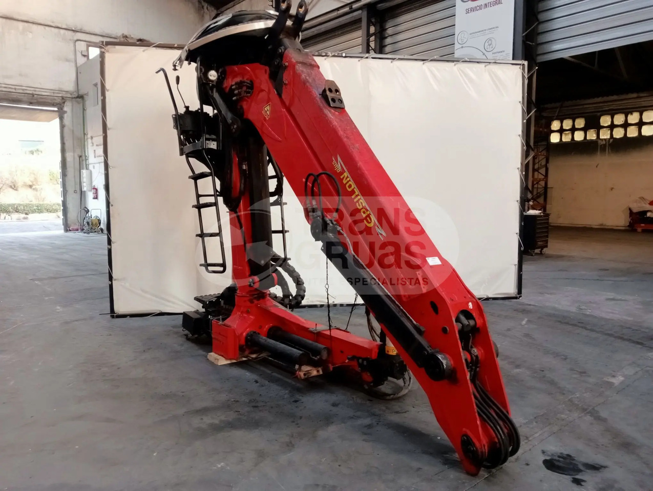 Grúa hidráulica EPSILON M120Z96 - Grua para caminhão: foto 2 Grúa hidráulica EPSILON M120Z96 - Grua para caminhão: foto 2