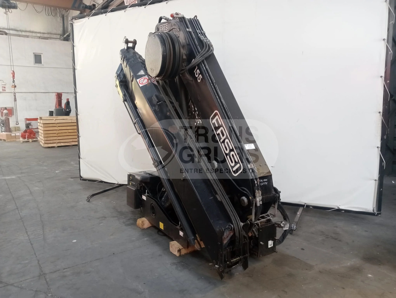 Grúa hidráulica Fassi F155A.2.23 E-DYNAMIC - Grua para caminhão: foto 3 Grúa hidráulica Fassi F155A.2.23 E-DYNAMIC - Grua para caminhão: foto 3