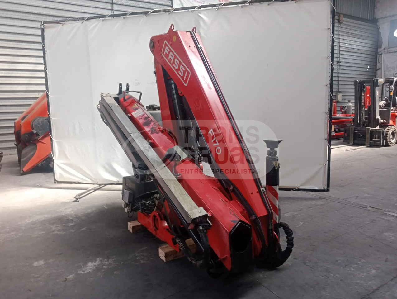 Grúa hidráulica Fassi F170A.23 - Grua para caminhão: foto 4 Grúa hidráulica Fassi F170A.23 - Grua para caminhão: foto 4