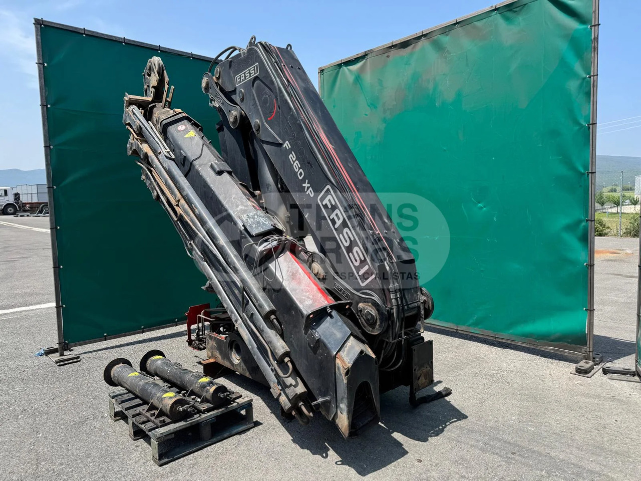 Grúa hidráulica Fassi F260BXP.28 - Grua para caminhão: foto 4 Grúa hidráulica Fassi F260BXP.28 - Grua para caminhão: foto 4