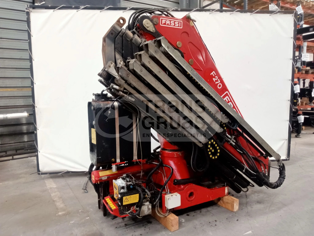 Grúa hidráulica Fassi F270A.26 - Grua para caminhão: foto 5 Grúa hidráulica Fassi F270A.26 - Grua para caminhão: foto 5