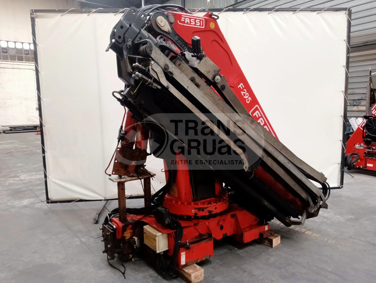 Grúa hidráulica Fassi F295RA.2.25 E-DYNAMIC - Grua para caminhão: foto 4 Grúa hidráulica Fassi F295RA.2.25 E-DYNAMIC - Grua para caminhão: foto 4