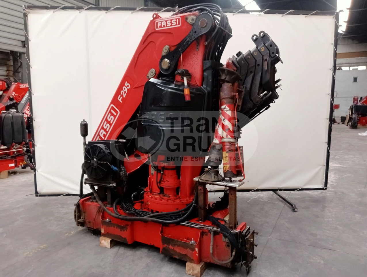 Grúa hidráulica Fassi F295RA.2.25 E-DYNAMIC - Grua para caminhão: foto 3 Grúa hidráulica Fassi F295RA.2.25 E-DYNAMIC - Grua para caminhão: foto 3