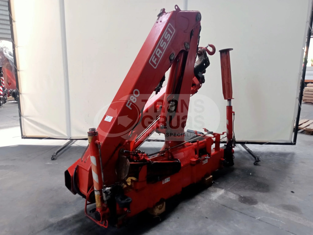 Grúa hidráulica Fassi F80A.22 - Grua para caminhão: foto 4 Grúa hidráulica Fassi F80A.22 - Grua para caminhão: foto 4