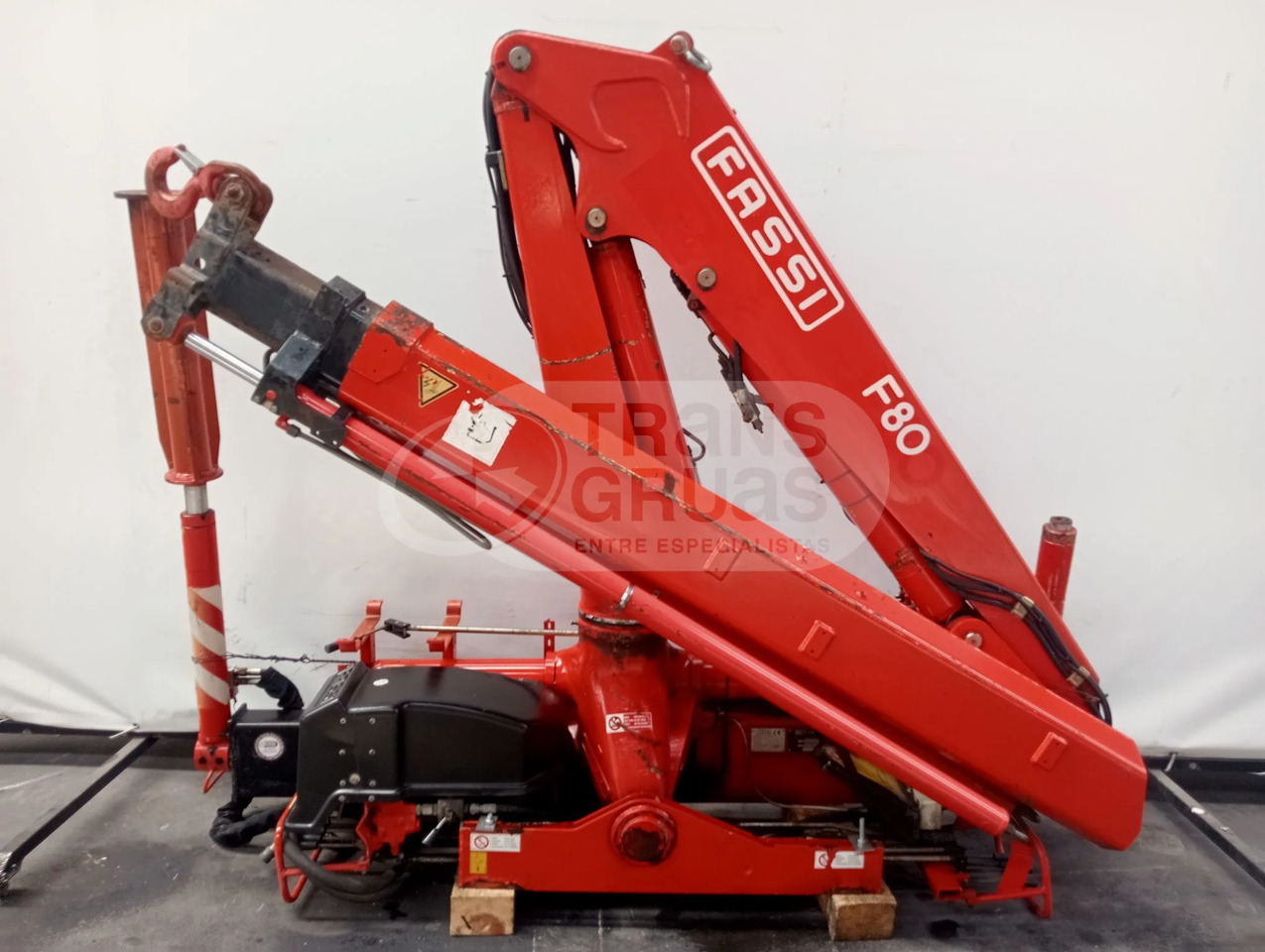 Grúa hidráulica Fassi F80A.22 - Grua para caminhão: foto 2 Grúa hidráulica Fassi F80A.22 - Grua para caminhão: foto 2