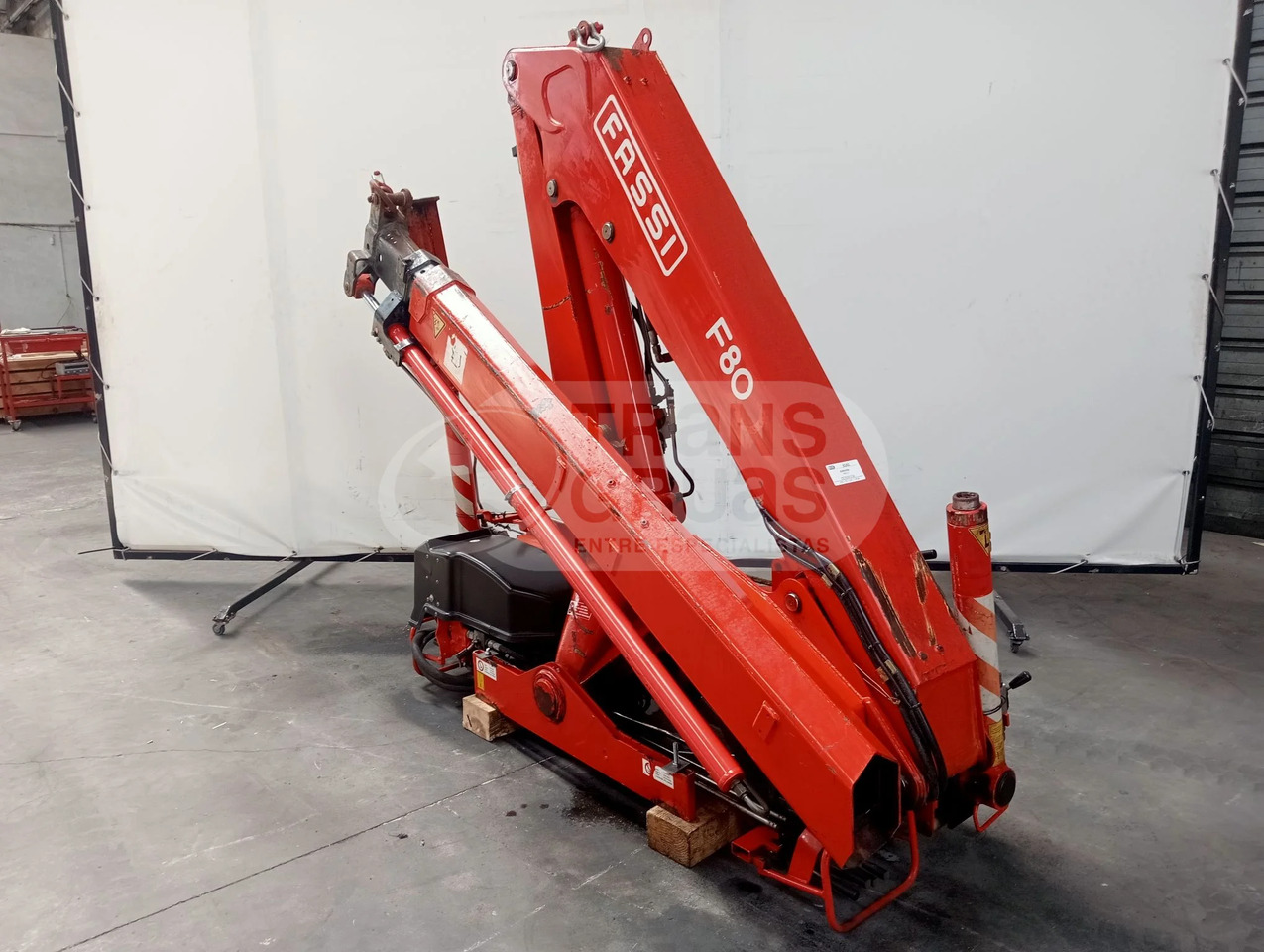 Grúa hidráulica Fassi F80A.22 - Grua para caminhão: foto 3 Grúa hidráulica Fassi F80A.22 - Grua para caminhão: foto 3