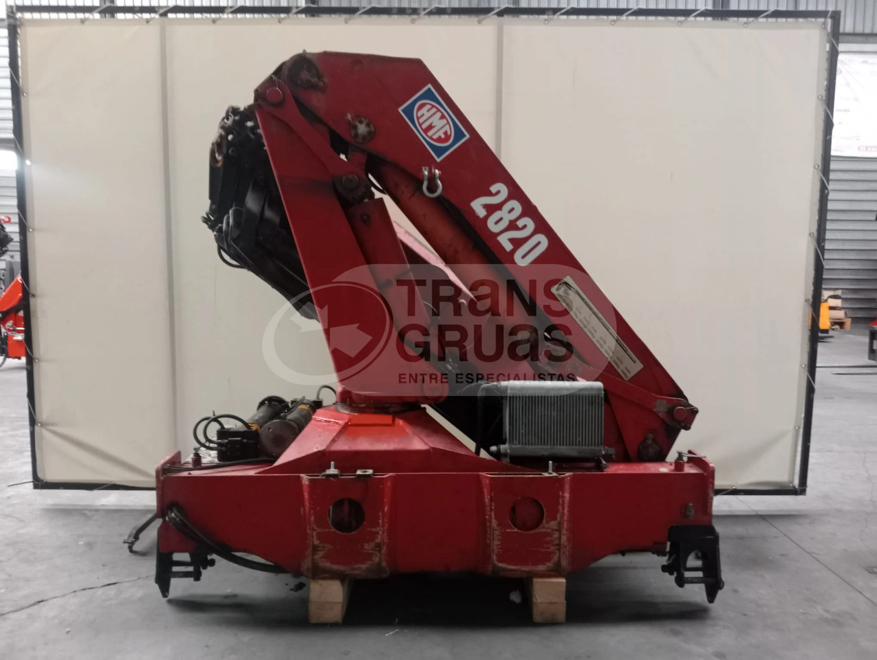 Grúa hidráulica HMF 2823 K6 - Grua para caminhão: foto 5 Grúa hidráulica HMF 2823 K6 - Grua para caminhão: foto 5