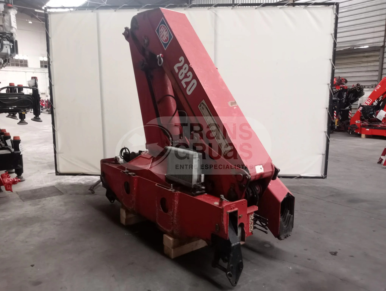 Grúa hidráulica HMF 2823 K6 - Grua para caminhão: foto 1 Grúa hidráulica HMF 2823 K6 - Grua para caminhão: foto 1