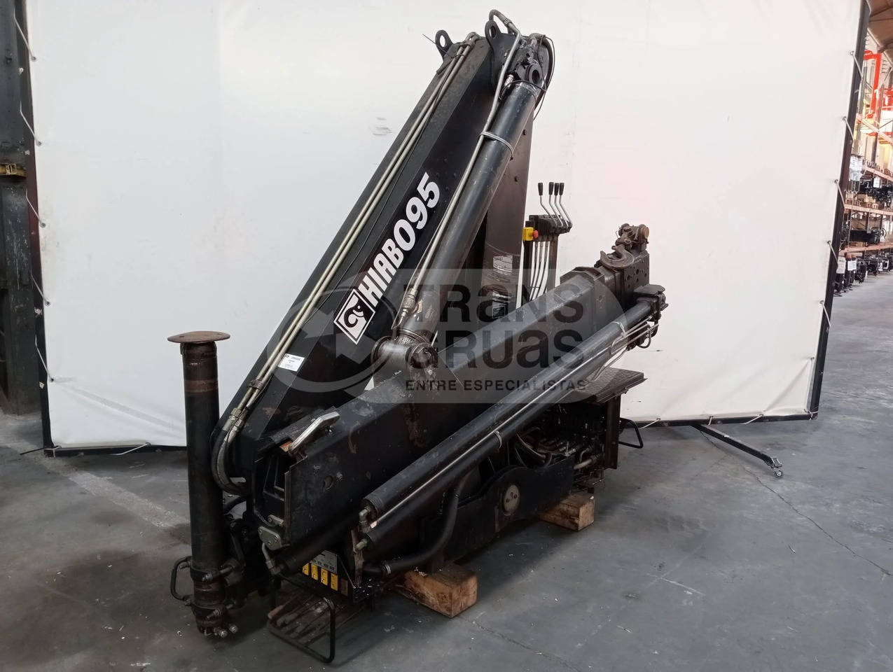 Grúa hidráulica Hiab 095-3 - Grua para caminhão: foto 5 Grúa hidráulica Hiab 095-3 - Grua para caminhão: foto 5
