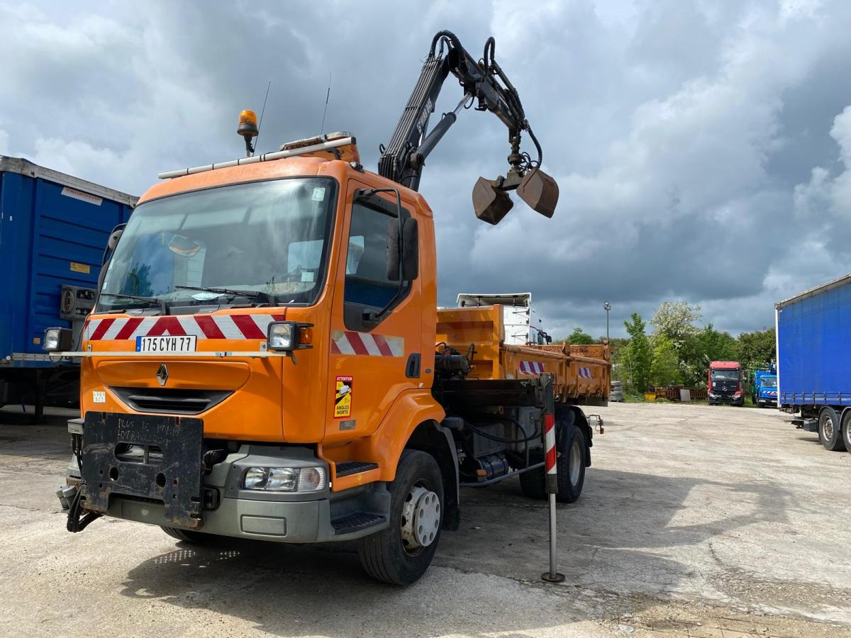 Renault Midlum 180 - Caminhão basculante, Caminhão grua: foto 3 Renault Midlum 180 - Caminhão basculante, Caminhão grua: foto 3