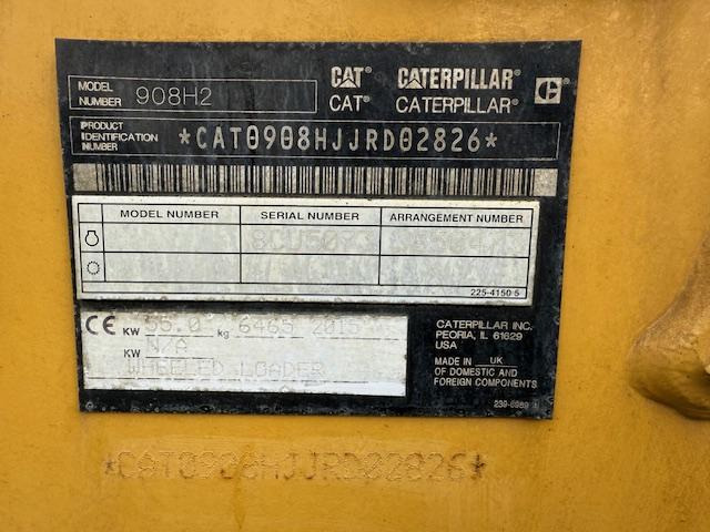 Cat 908 H2 - Carregadeira de rodas: foto 5 Cat 908 H2 - Carregadeira de rodas: foto 5
