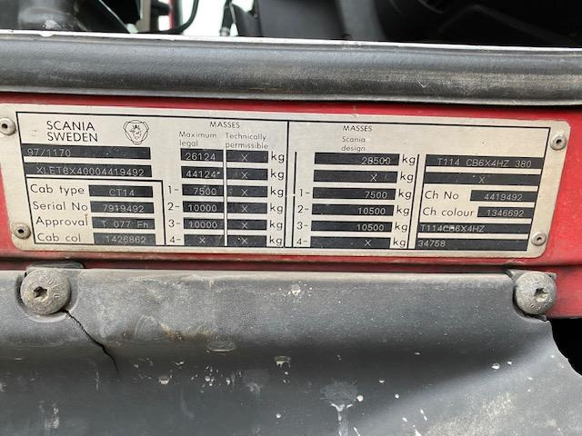 Scania T 114 C 380 - Caminhão basculante: foto 5 Scania T 114 C 380 - Caminhão basculante: foto 5
