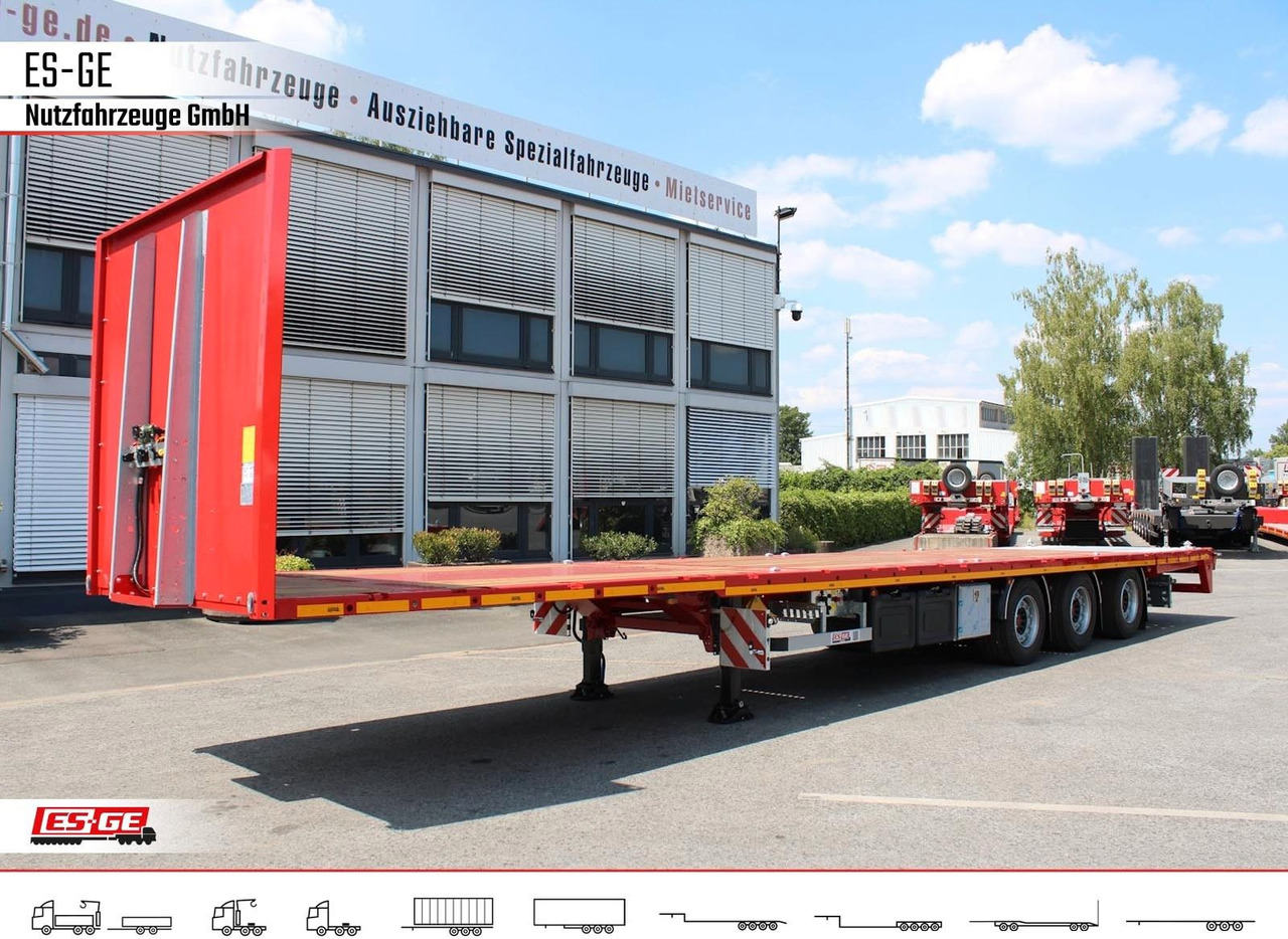 ES-GE 3-Achs Megatrailer, hydr. Heckabsenkung - Semi-reboque plataforma/ Caixa aberta: foto 2 ES-GE 3-Achs Megatrailer, hydr. Heckabsenkung - Semi-reboque plataforma/ Caixa aberta: foto 2