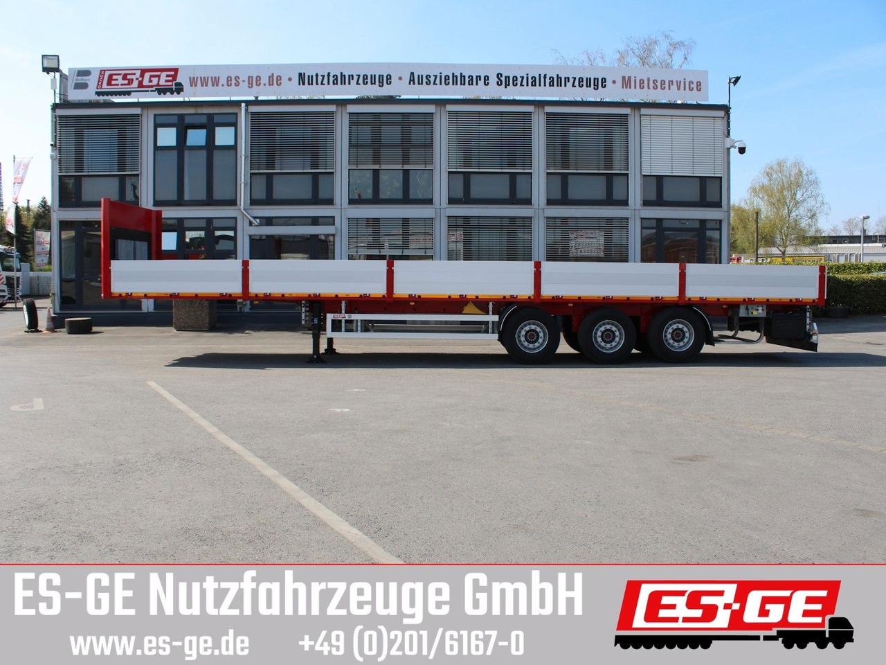 ES-GE 3-Achs Sattelanhänger -Bordwände - Semi-reboque plataforma/ Caixa aberta: foto 2 ES-GE 3-Achs Sattelanhänger -Bordwände - Semi-reboque plataforma/ Caixa aberta: foto 2
