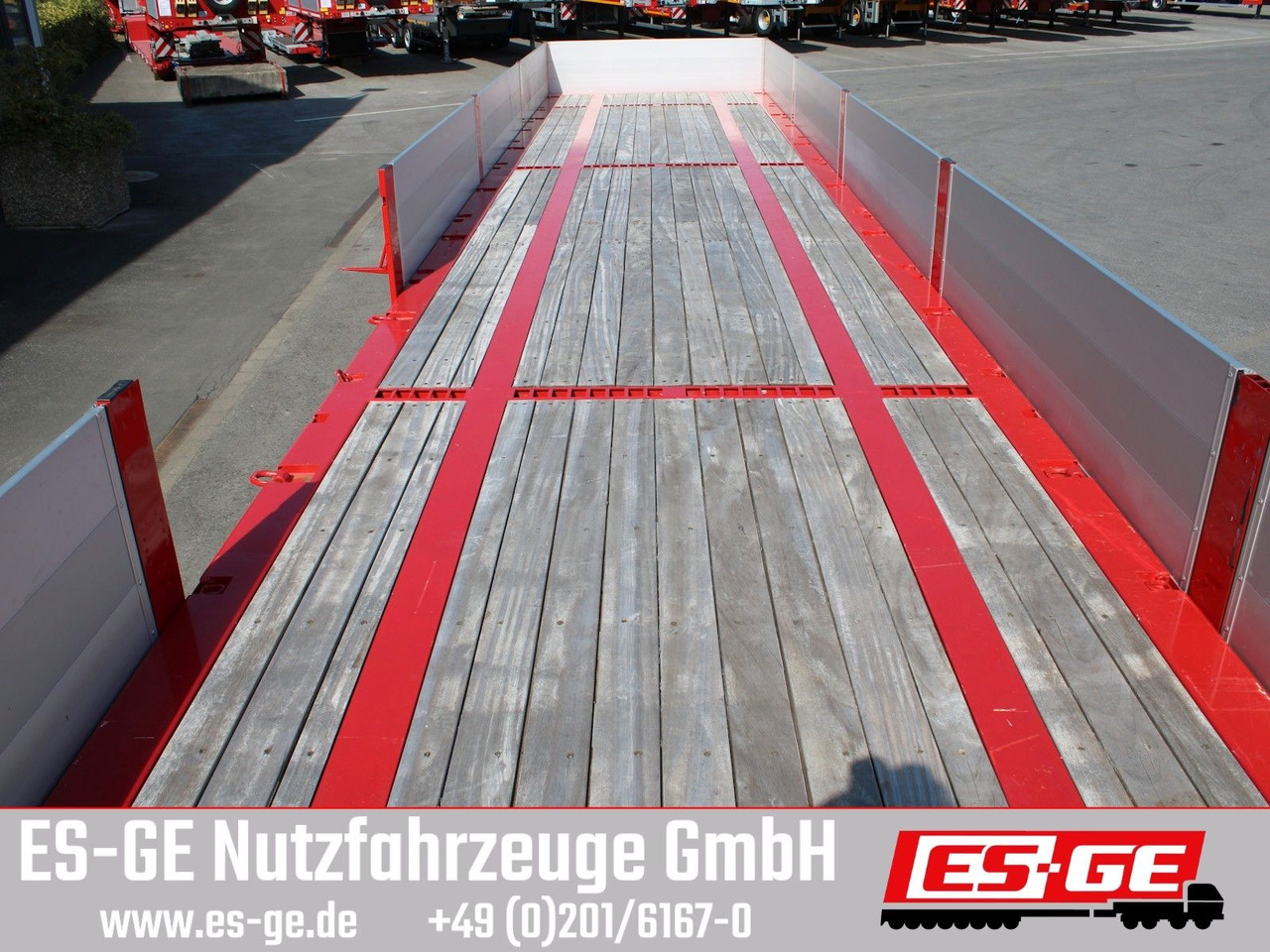 ES-GE 3-Achs Sattelanhänger -Bordwände - Semi-reboque plataforma/ Caixa aberta: foto 4 ES-GE 3-Achs Sattelanhänger -Bordwände - Semi-reboque plataforma/ Caixa aberta: foto 4