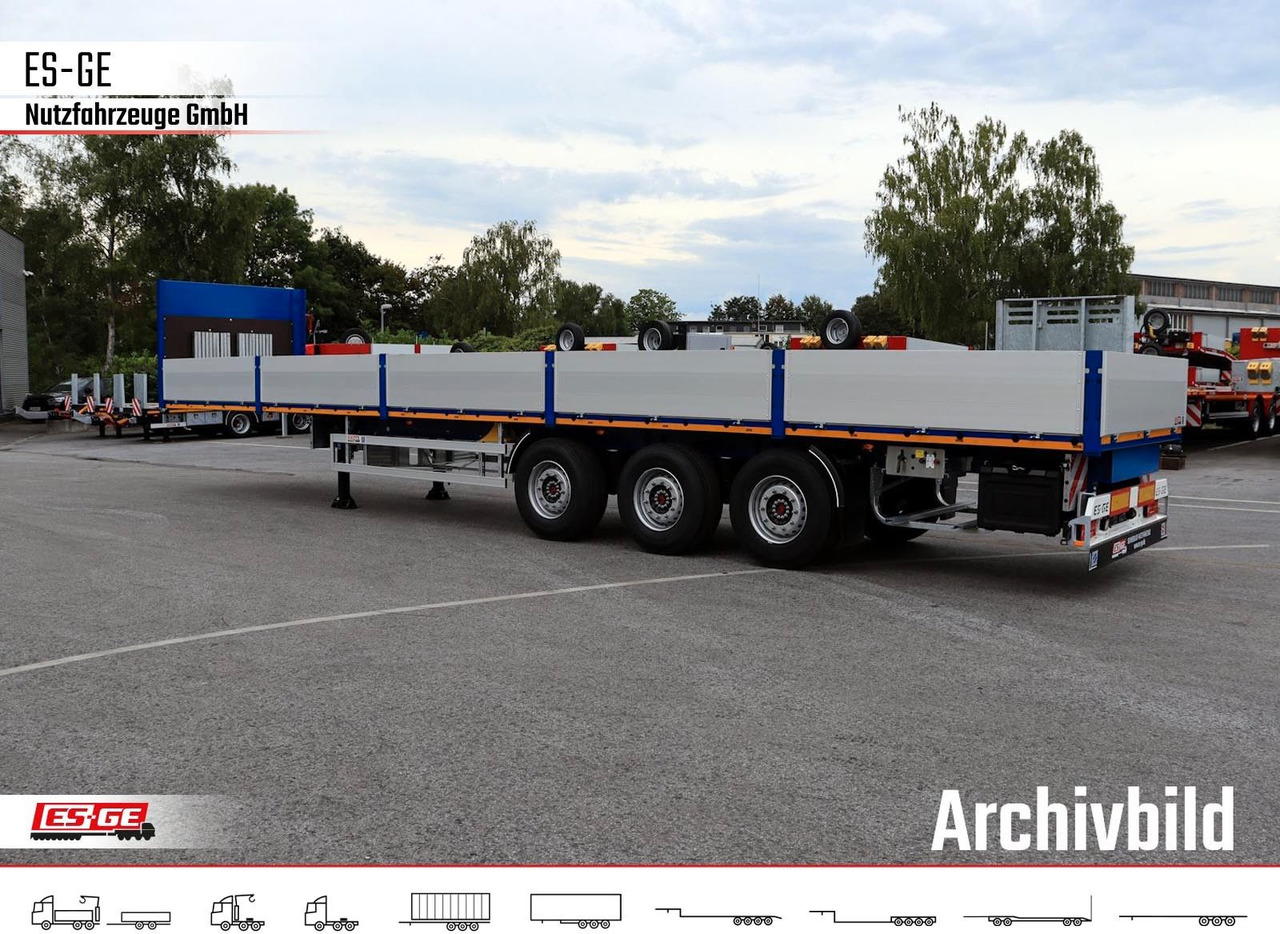 ES-GE 3-Achs Sattelanhänger - Bordwände + CV - Semi-reboque plataforma/ Caixa aberta: foto 3 ES-GE 3-Achs Sattelanhänger - Bordwände + CV - Semi-reboque plataforma/ Caixa aberta: foto 3