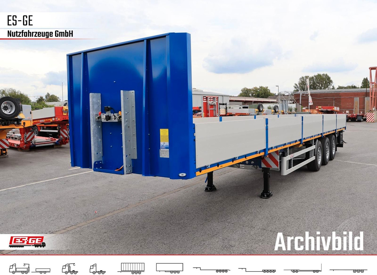 ES-GE 3-Achs Sattelanhänger - Bordwände + CV - Semi-reboque plataforma/ Caixa aberta: foto 1 ES-GE 3-Achs Sattelanhänger - Bordwände + CV - Semi-reboque plataforma/ Caixa aberta: foto 1