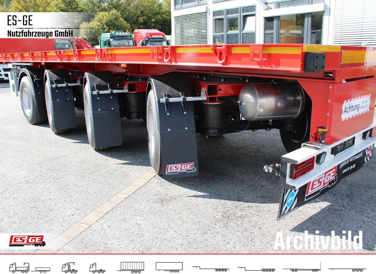 ES-GE 4-Achs-Ballastauflieger - Semi-reboque plataforma/ Caixa aberta: foto 2 ES-GE 4-Achs-Ballastauflieger - Semi-reboque plataforma/ Caixa aberta: foto 2