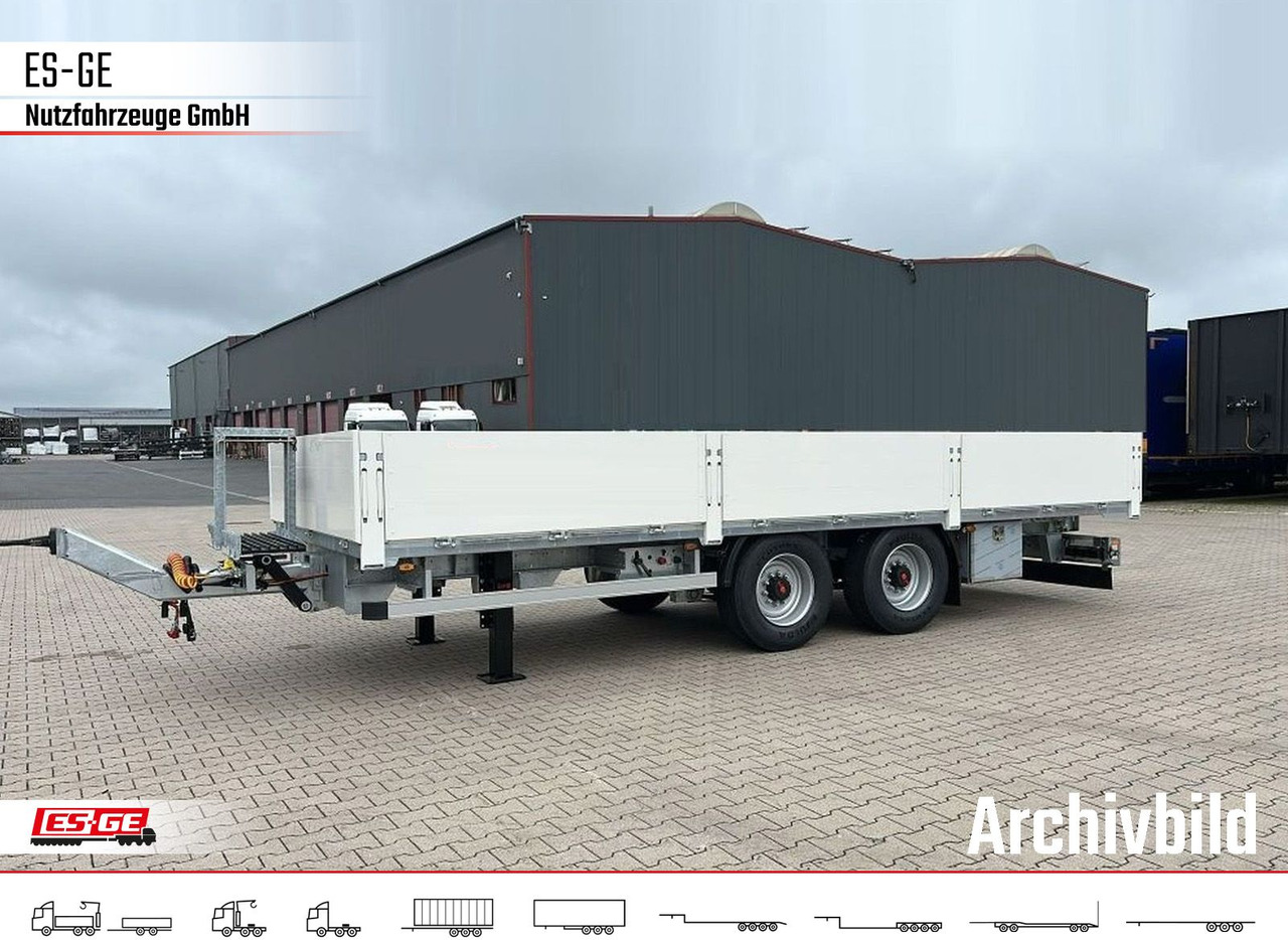 ES-GE Tandem-Anhänger Bordwände, CV, Rungen - Reboque plataforma/ Caixa aberta: foto 1 ES-GE Tandem-Anhänger Bordwände, CV, Rungen - Reboque plataforma/ Caixa aberta: foto 1